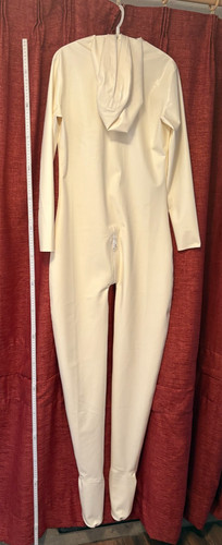 Latex catsuit weiß - latex,