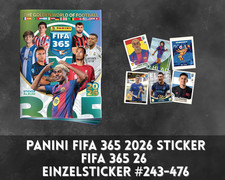 Panini FIFA 365 2026 Sticker - FIFA 365 26 - Einzelsticker #243-476 aussuchen