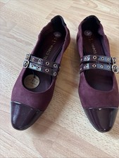 Marco Tozzi Riemchen Ballerina Weinrot  Größe 40 Neu