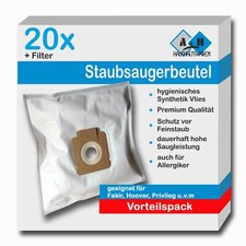 20 Staubsaugerbeutel geeig