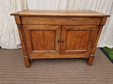 Große Truhe Nussbaum massiv