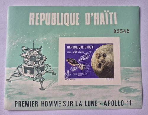 Haiti 1969 mondlandung apollo - 1969,