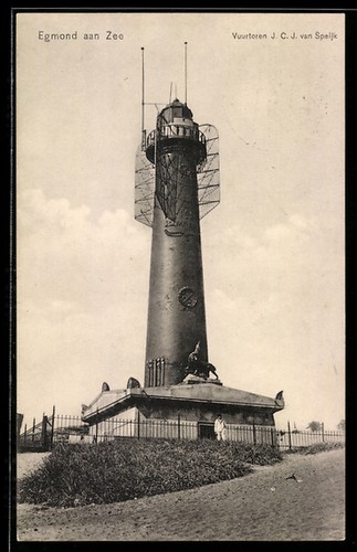 Egmond aan zee vuurtoren - egmond,
