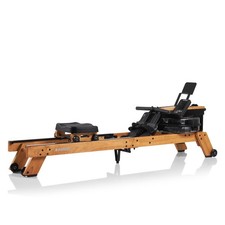 HAMMER Wasser Rudergerät AquaFold, Echtholz, Kinomap, klappbar, 99% vormontiert