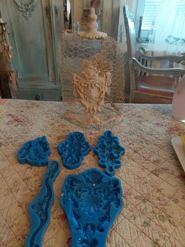 Silikonformen barock vintage - silikonformen,
