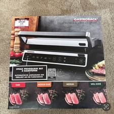 Gastroback 42542 BBQ Advanced Smart Kontaktgrill 4 Garstufen 2000 W  Neu & OVP