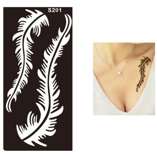 Henna tattoo schablone - henna,