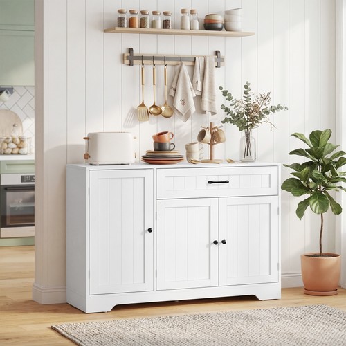 Homcom sideboard kommode mit - kommode,