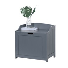 Wäschetruhe Wäschesammler Bettwäschetruhe Wäschebox Wäschekiste mit Deckel MDF