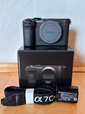 Sony Alpha 7C II A7CM2 33,0MP Systemkamera ILCE-7CM2 - Schwarz (Nur Gehäuse)