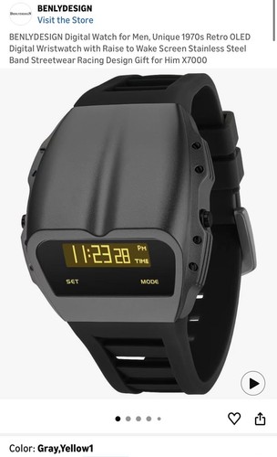 Benlydesign digital watch - digital,