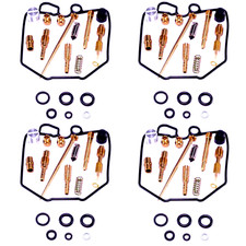 4x Vergaser Reparatursatz für Honda CB900 Boldor SC01 Bj. 1980-1983 mit Kappe