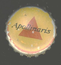 KRONKORKEN der 50er Jahre „APOLLINARIS" Bad Neuenahr AHR Coca Cola Flooded city