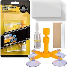 Windschutzscheiben Glas Reparatur Set KFZ Steinschlag Komplett Flüssigkeit Retoo