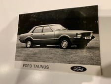 36 Bild Postkarte Ford Taunus Cortina GHIA L GL GLS  Prospekt Datenblatt