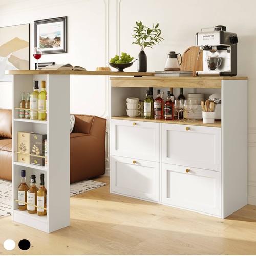 Drehbarer bartisch mit - drehbarer,