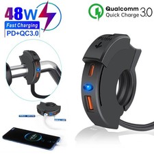 Motorrad Ladegerät Doppel USB