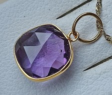 Neu Gelbgold Anhänger 750