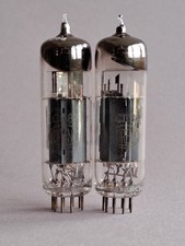 2x ECL82  Röhre tube LORENZ