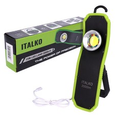 Akku cob led handlampe - akku,