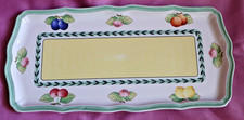 VILLEROY BOCH V&B French Garden Fleurence Königskuchenplatte 35 x 17,5 cm 84550