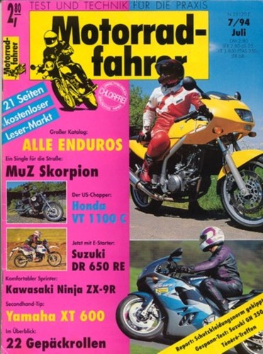 Motorradfahrer 1994 mz - 7/1994,