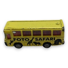 SIKU 1080 Bus Foto Safari Gelb 1980 Vintage Modellauto Diecast Sammlerstück