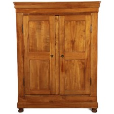 Antiker Biedermeier Schrank Kirschbaum um 1830