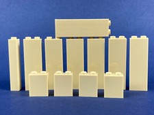 LEGO® Säule Wand Panele Basic Stein 12x 1x2x5  1x2x2 1x1x5 beige tan sand 2454 3