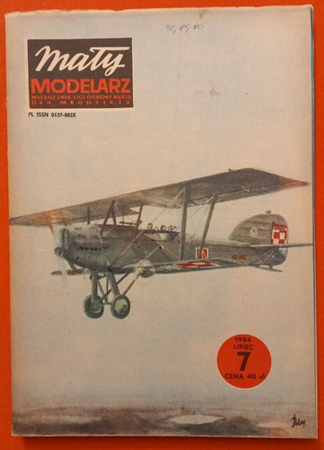 Modellbaubogen maly modelarz - maly,