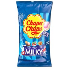 (10,24€/1kg) Chupa Chups Milky Nachfüllbeutel Smooth Creamy 120 Lutscher