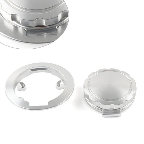 Tankdeckel benzin chrom für - tankdeckel,