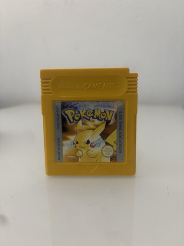 Nintendo pokemon gelb game - gelb, boy