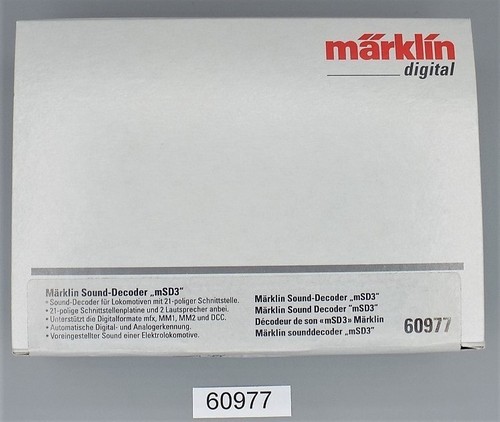 Märklin 60977 sounddecoder - 60977,