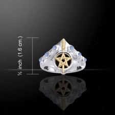 Hexenbesen Ring .925 Silber