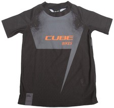 Cube Kinder Junior Fahrrad MTB Trikot Jersey Kurzarm Funktionsshirt Gr S 110/116