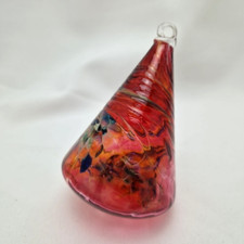 Sonnenfänger Glas Fenster Hänger Retro Glastropfen  Mundgeblasen