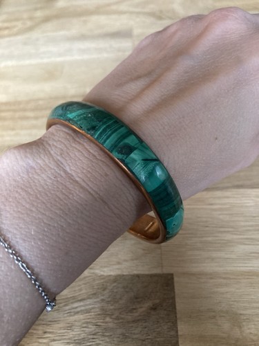 Malachit armreif vintage - armreif,