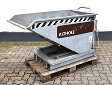 Bauer Stapler-Kippbehälter Kippcontainer NK 50 Kippbehälter 500l Kippmulde