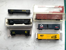 Spur N Konvolut Güterwagen USA 6 Stück