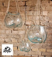 Deko Glas auf Teak Holz Wurzel