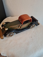 Holzmodelle–Nostalgie–Oldtimer-Deko-Holz-Fahrzeugmodelle-PKW-Modell2