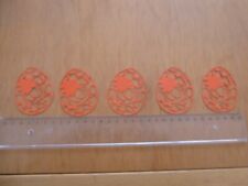 5 Ostereier Stanzteile