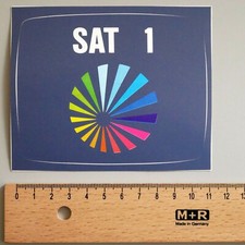 Alter Aufkleber SAT 1 TV
