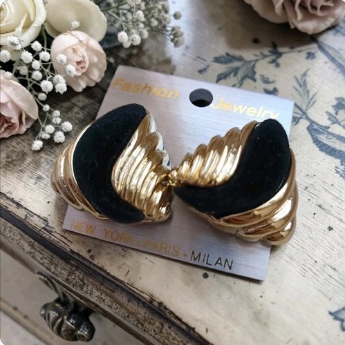 Ohrringe clip trapez samt - clip,