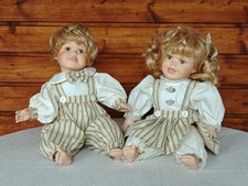 2x Vintage Porzellan Puppen