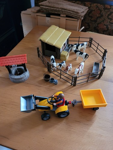 Playmobil kuhstall hütte mit - playmobil, kuhstall/hütte