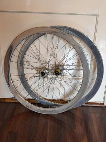 Laufradsatz 8bar chrome 42mm
