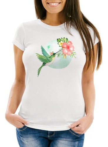 Damen shirt kolibri vogel - damen,