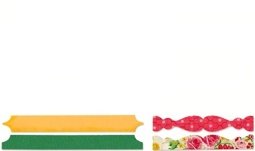 Sizzix sizzlits lange - sizzlits,